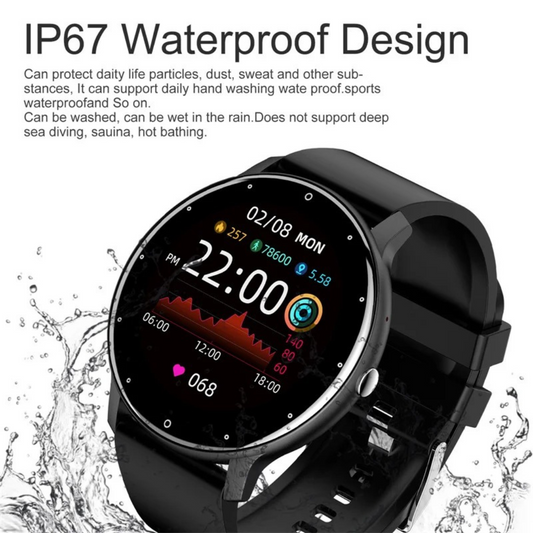 LIGE Smart Watch for Men and Women Full Touch Screen Bluetooth Smartwatch